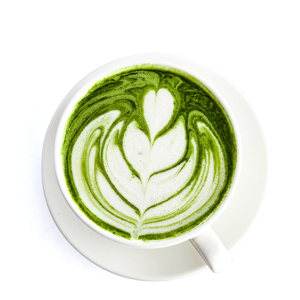 Be Your Home Barista - how to make matcha latte art at home