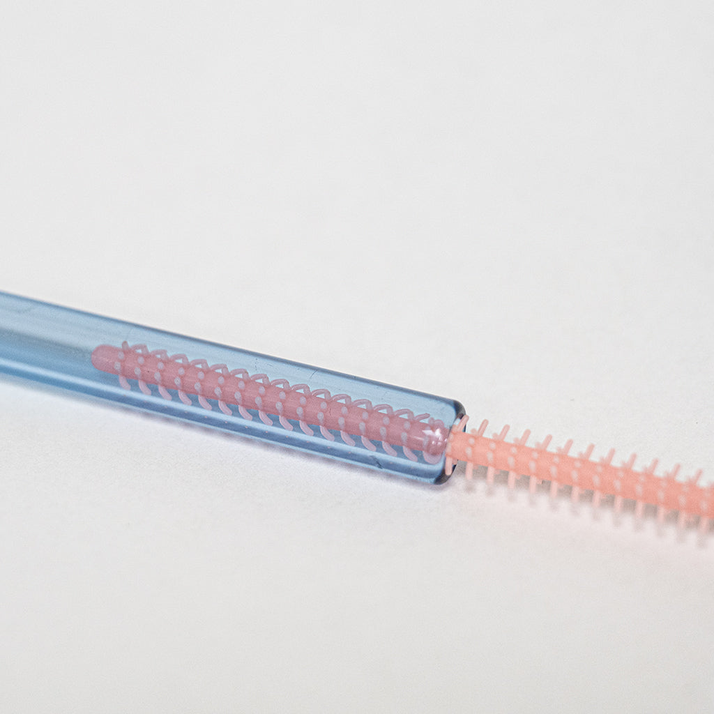 Whisk Branded High Borosilicate Glass Straw Set