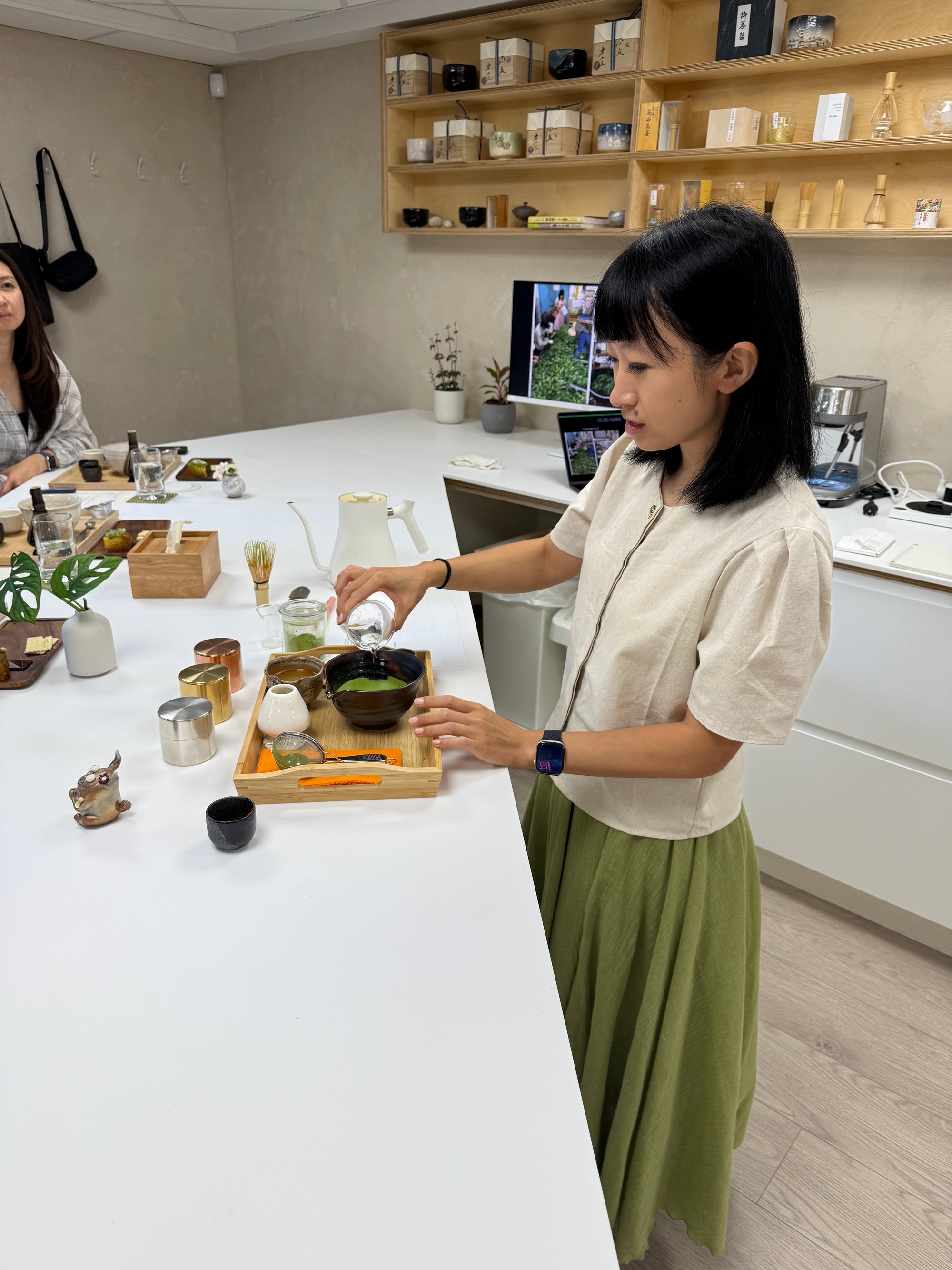 NISHIO MATCHA Tasting Workshop (straight-up matcha)